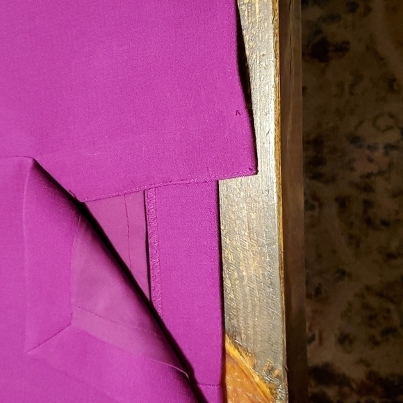 The Limited Purple Split Skirt Sz 4 - Picture 4 of 5